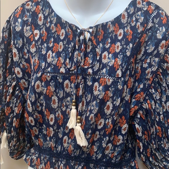 Floral boho top - Picture 3 of 4